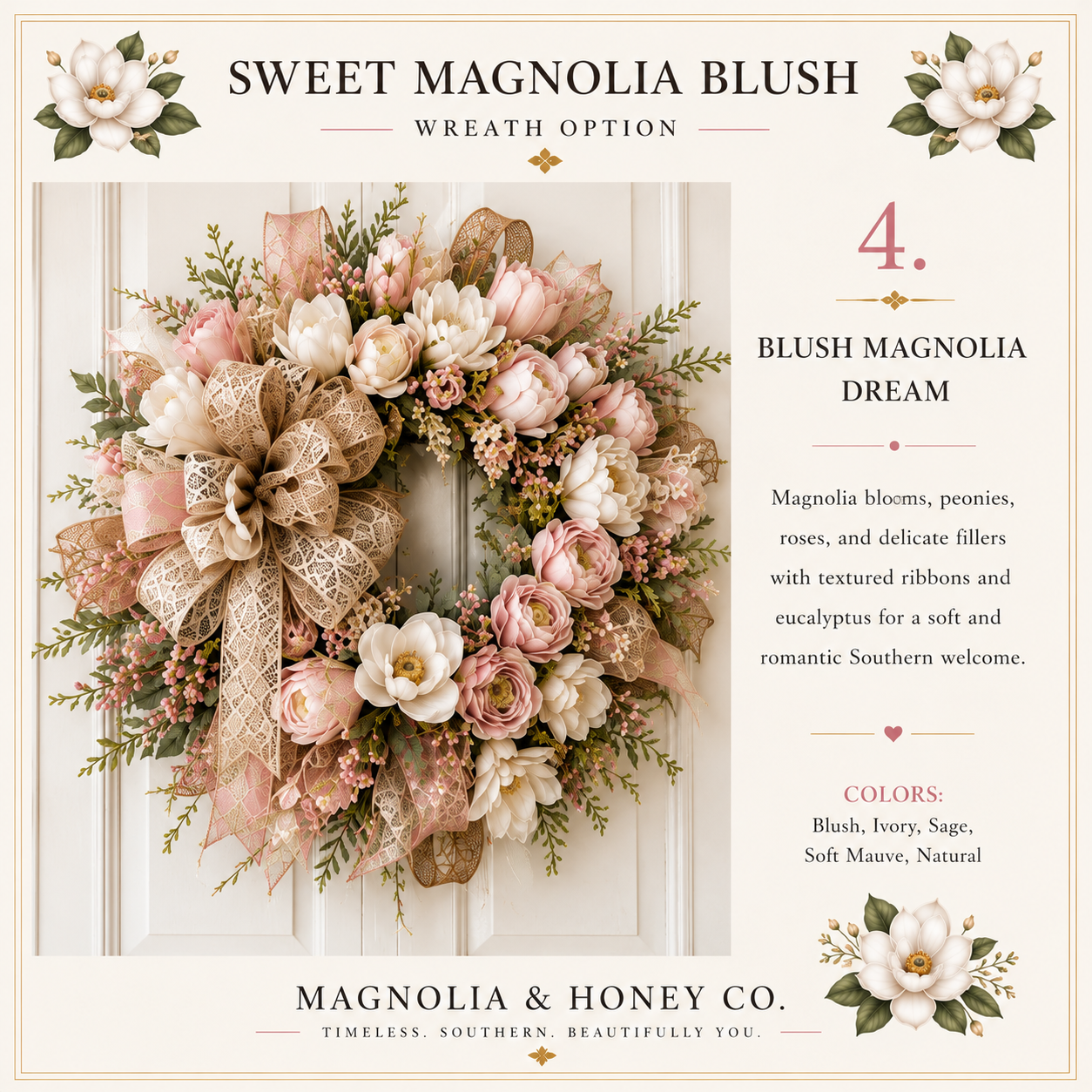 Blush Magnolia Dream