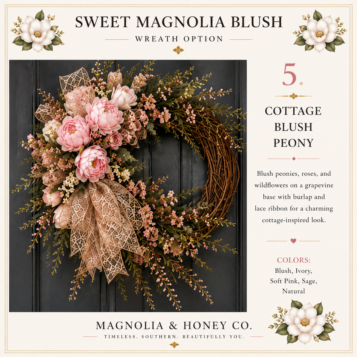 Cottage Blush Peony