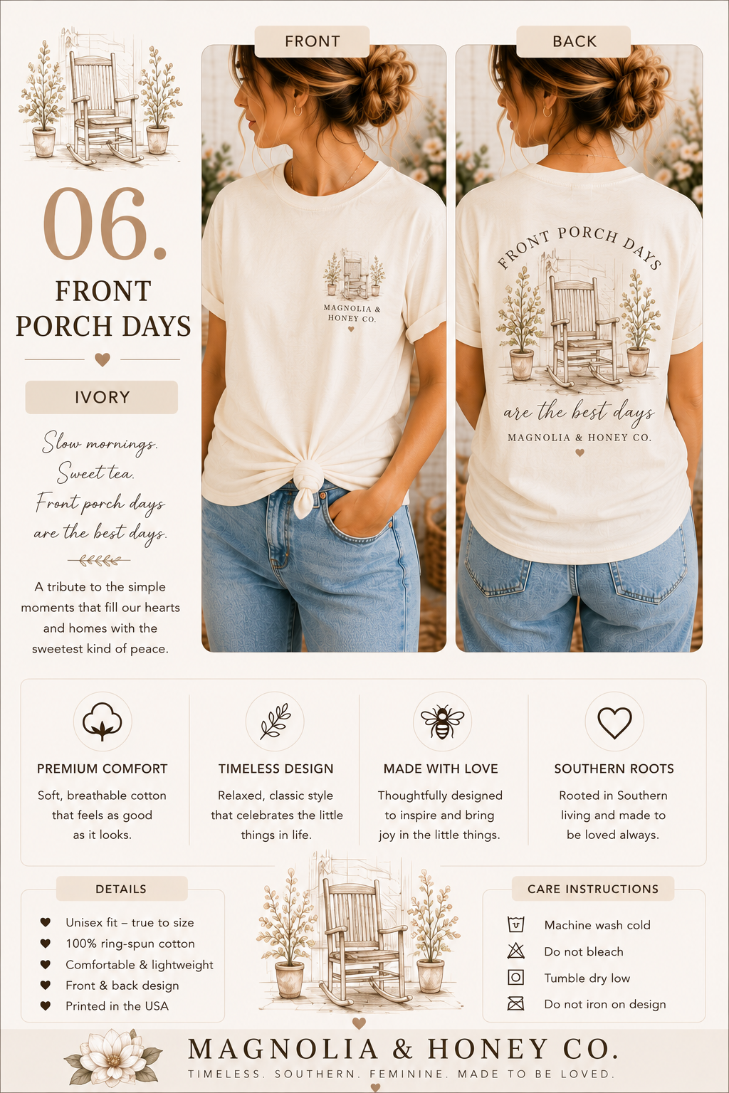 Front Porch Days Tee