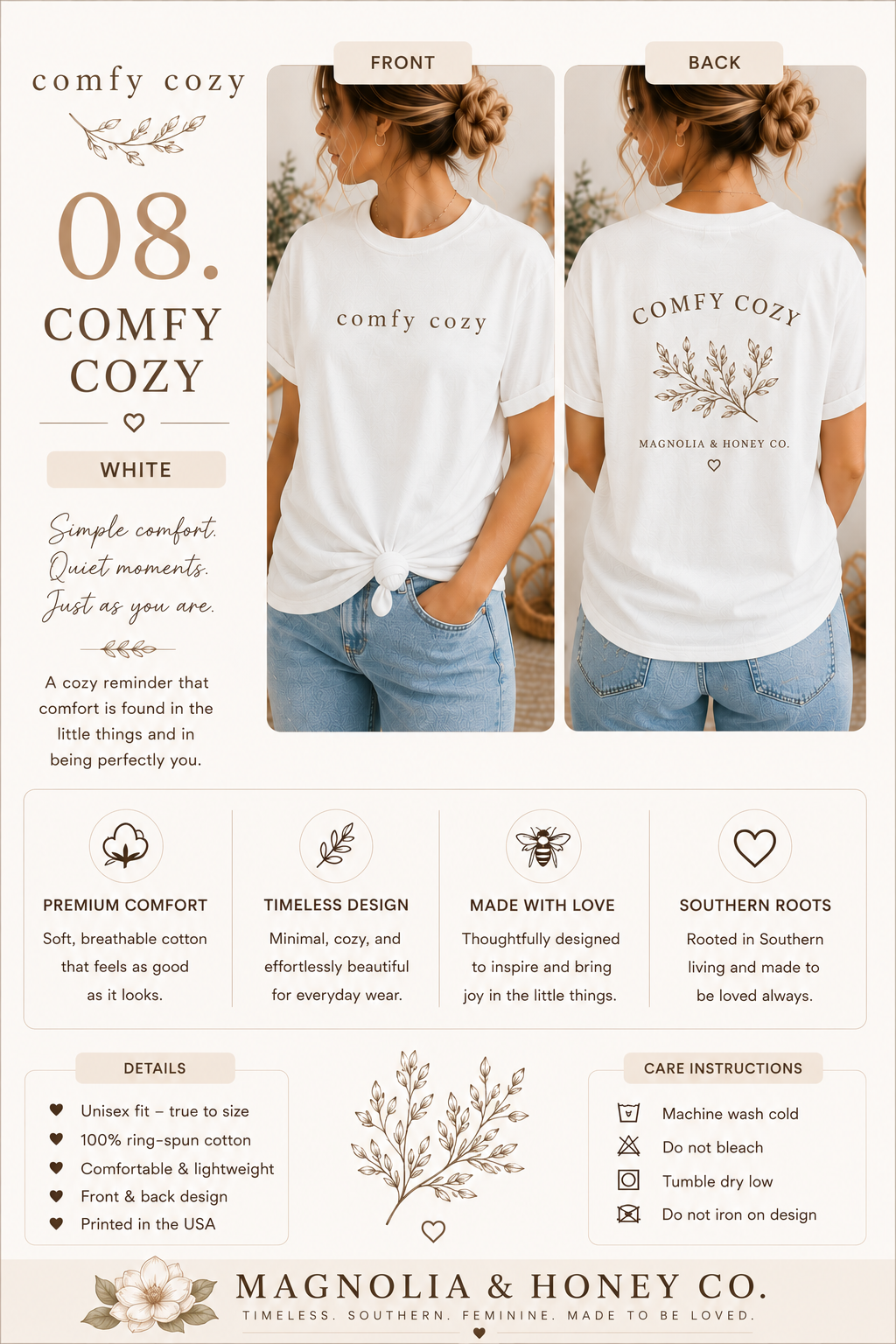 Comfy Cozy Tee