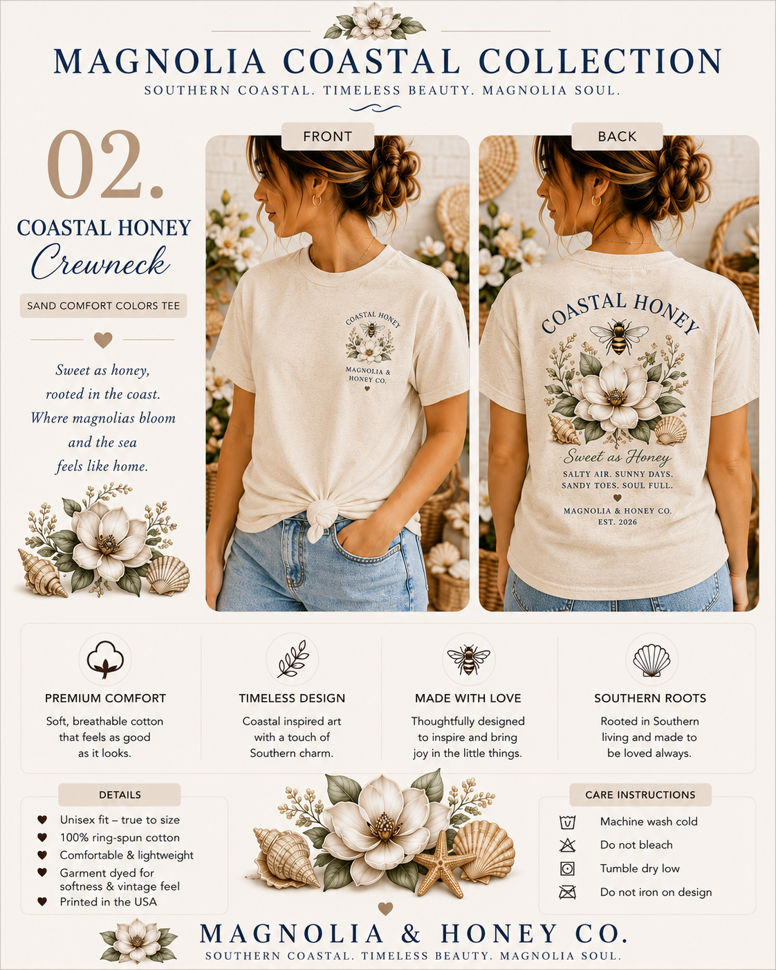 Coastal Honey Tee