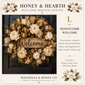 Honeycomb Welcome Wreath