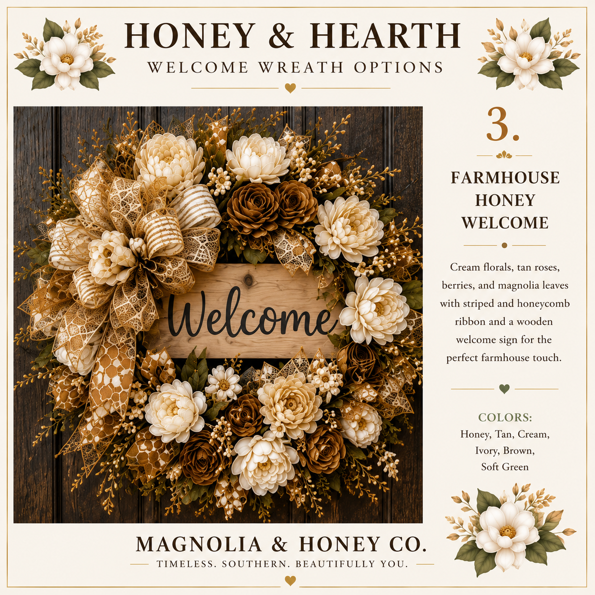 Farmhouse Honey Welcome