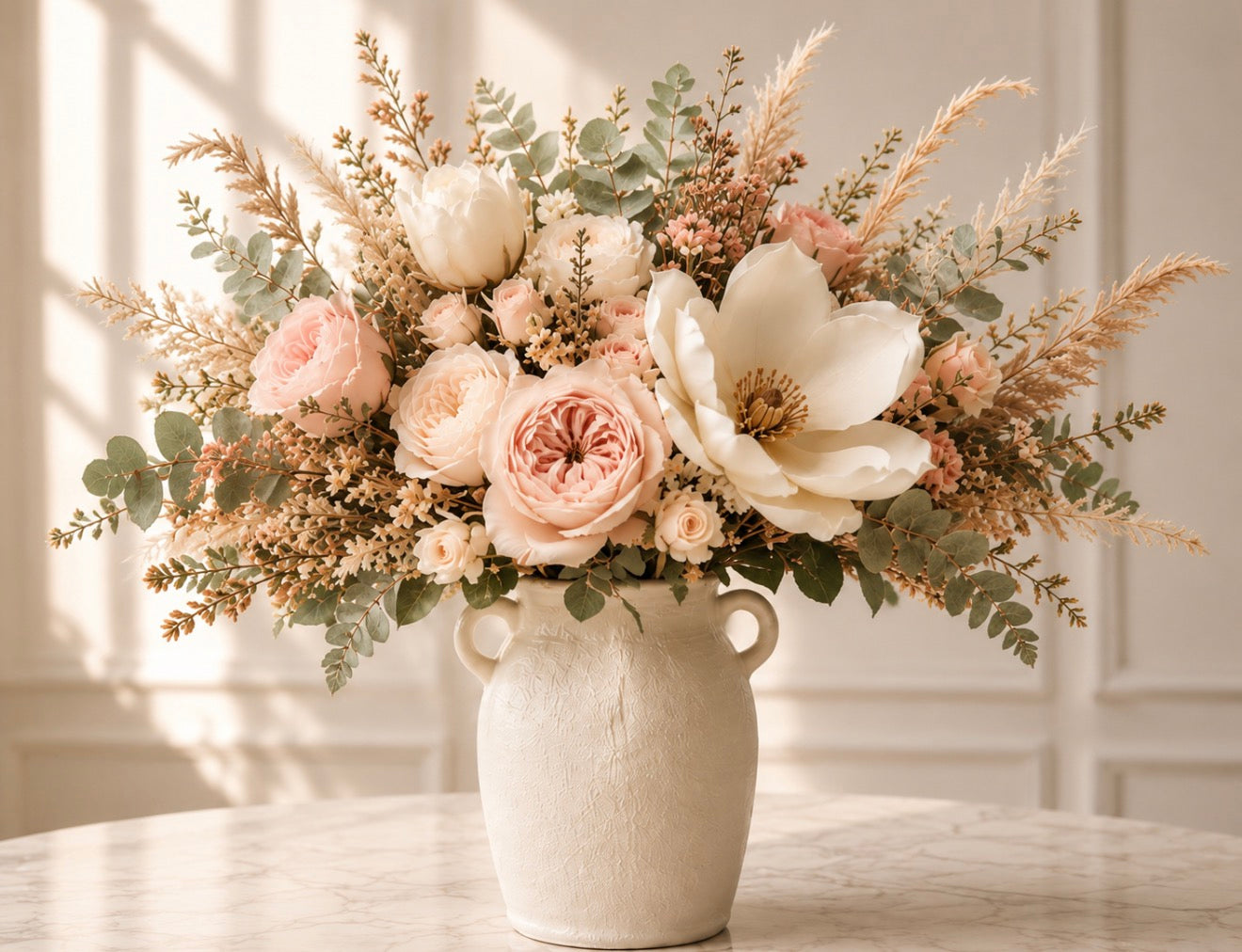 Blush Boho Magnolia