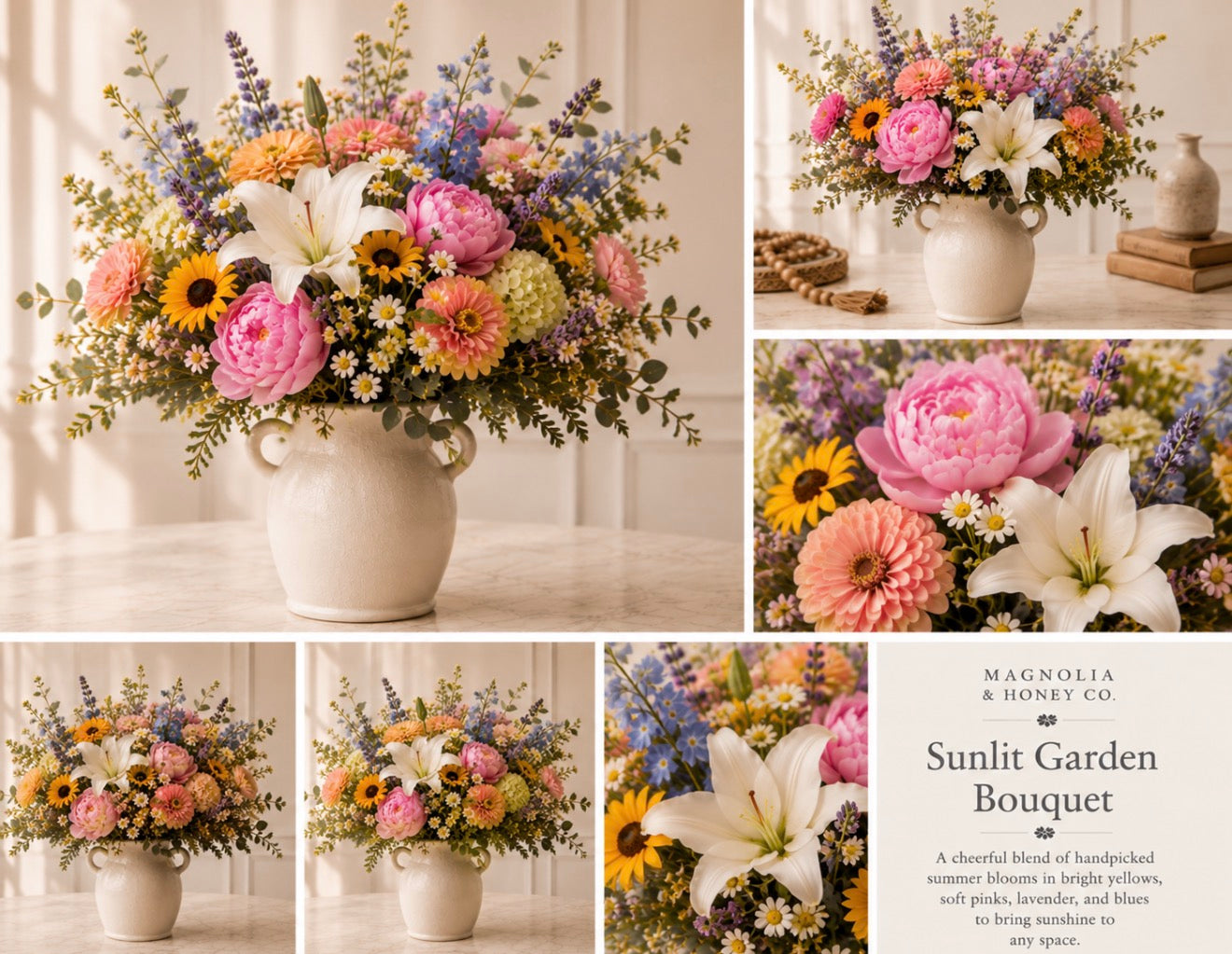 Sunlit Garden Bouquet