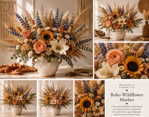 Boho Wildflower Market