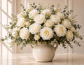 Pure White Rose Garden