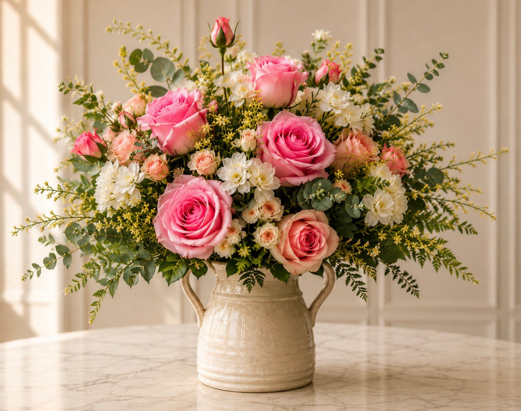 Blush Garden Romance