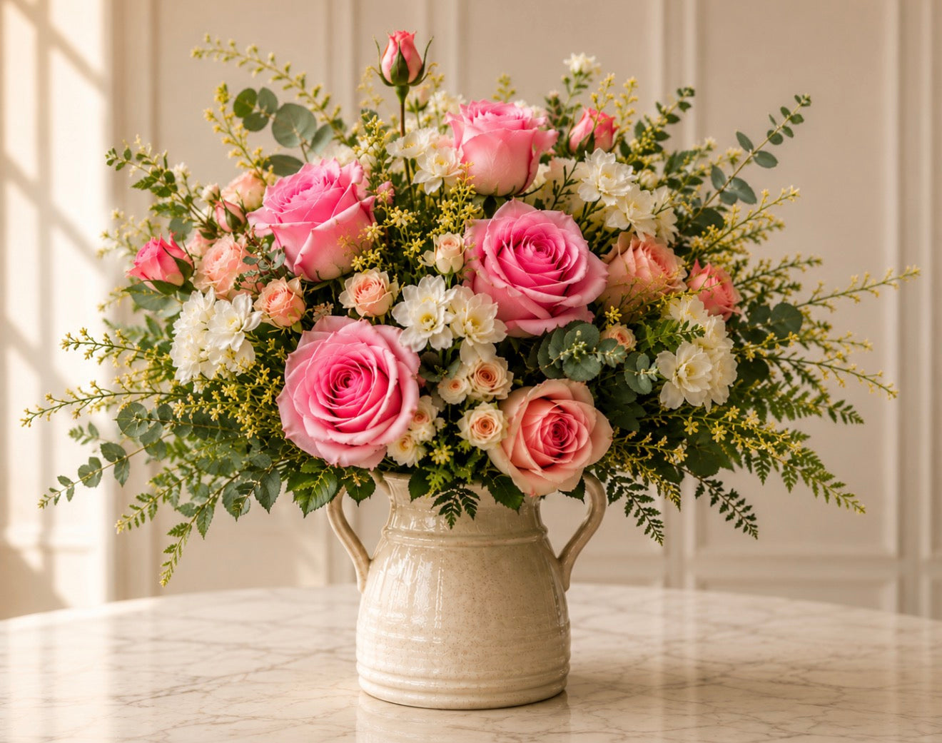 Blush Garden Romance