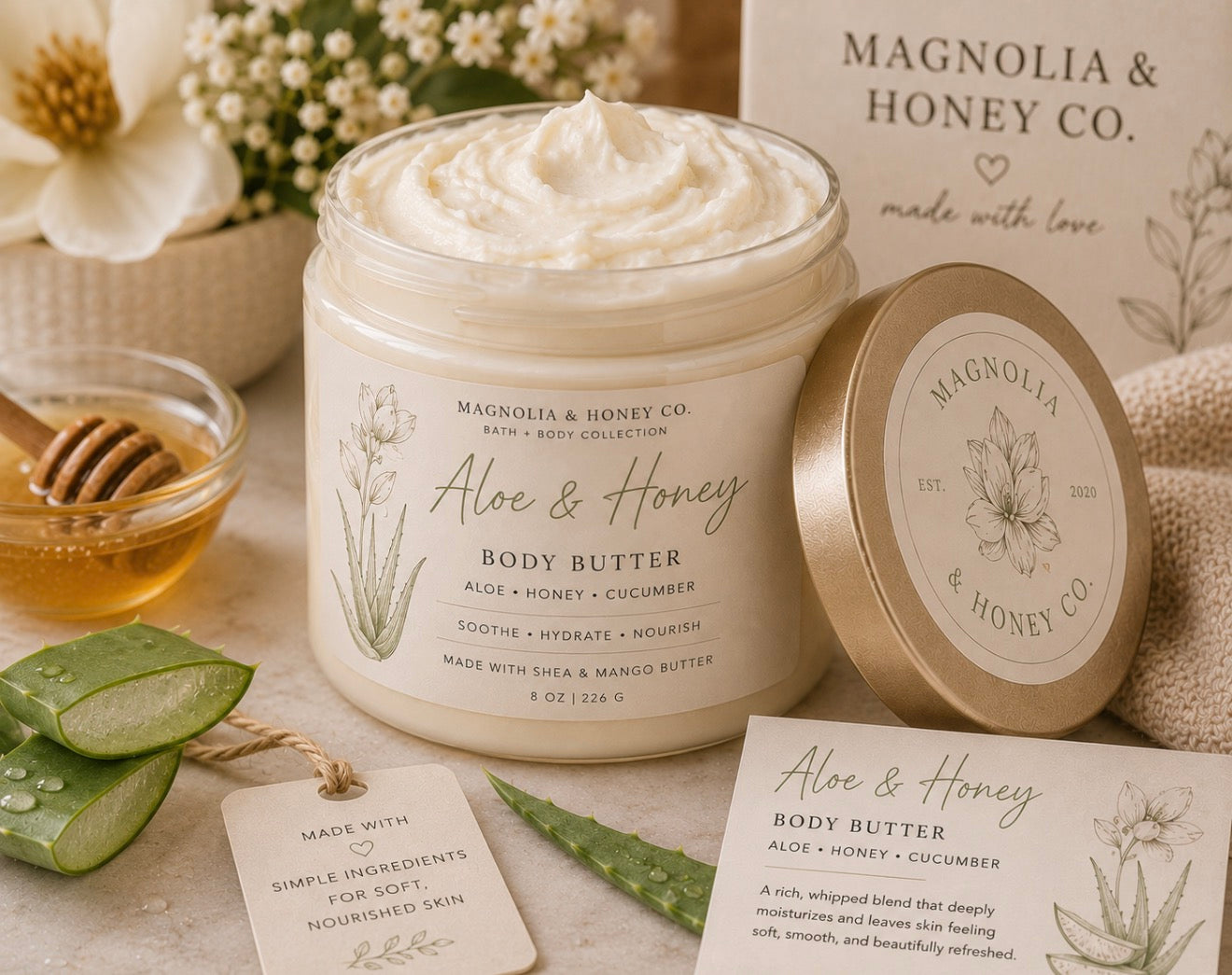 Aloe & Honey Body Butter
