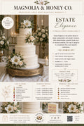 Estate Elegance Wedding Cake